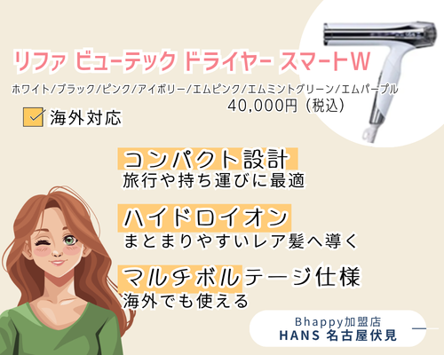 リファビューテックドライヤーW